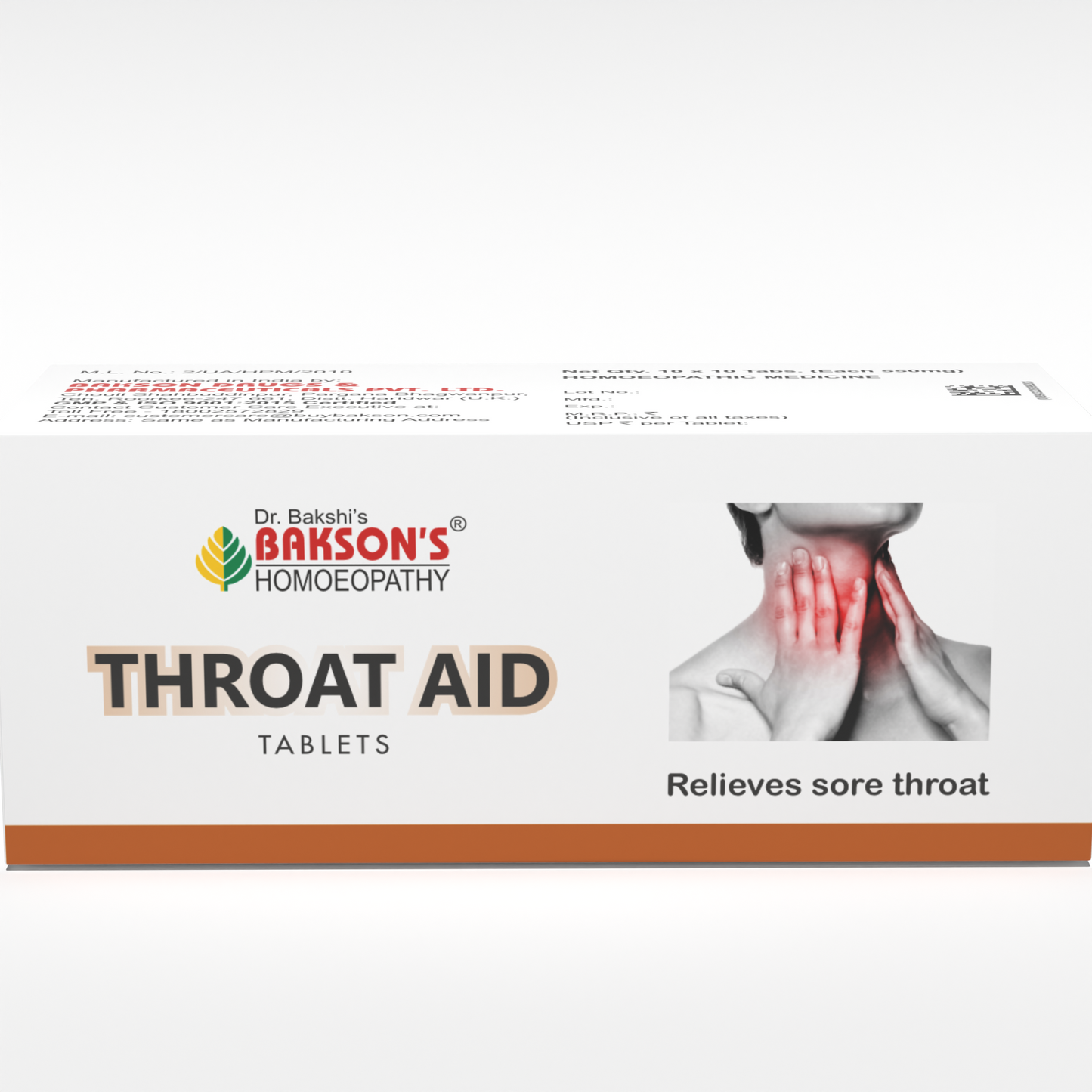 THROAT AID TABLETS STRIPS