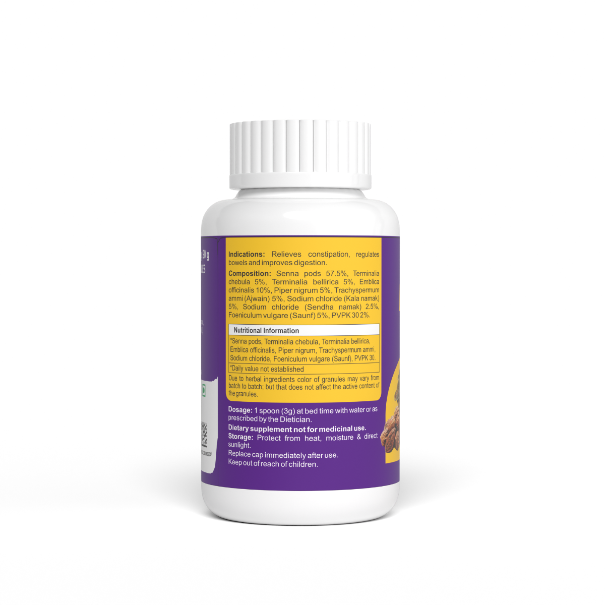 LAXAT AID GRANULES - 90 GM