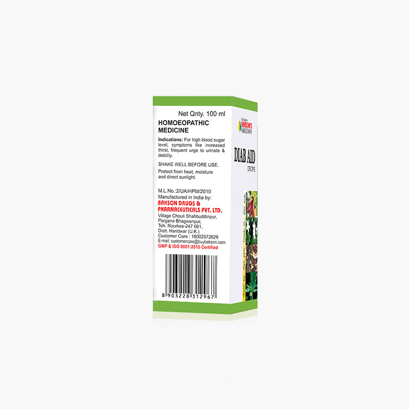 DIAB AID DROPS-100 ml