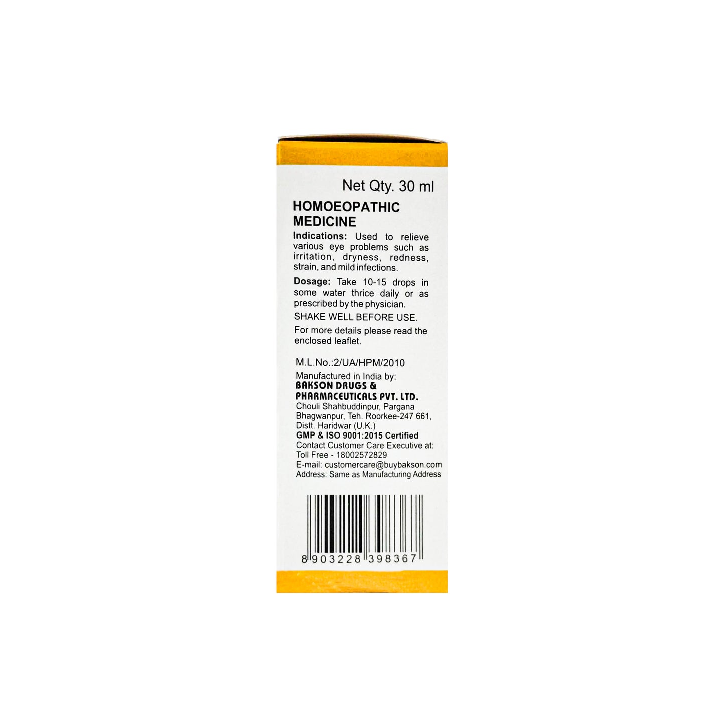 B DROP #79 – (EYE PLUS DROPS) – 30 ML