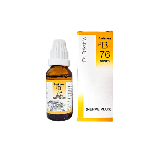 B DROP #76 – (NERVE PLUS DROPS) – 30 ML