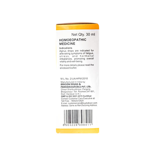 B DROP #89 – (AGNUS DROPS) – 30 ML