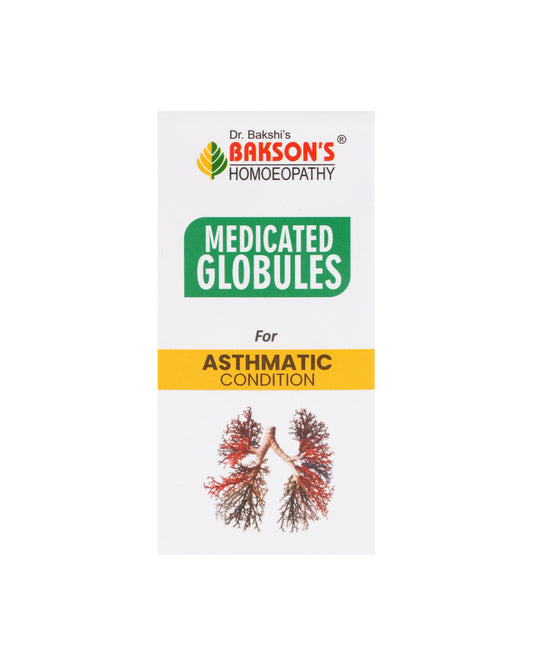 MEDICATED GLOBULES FOR ASTHMATIC CONDITION-20 GM