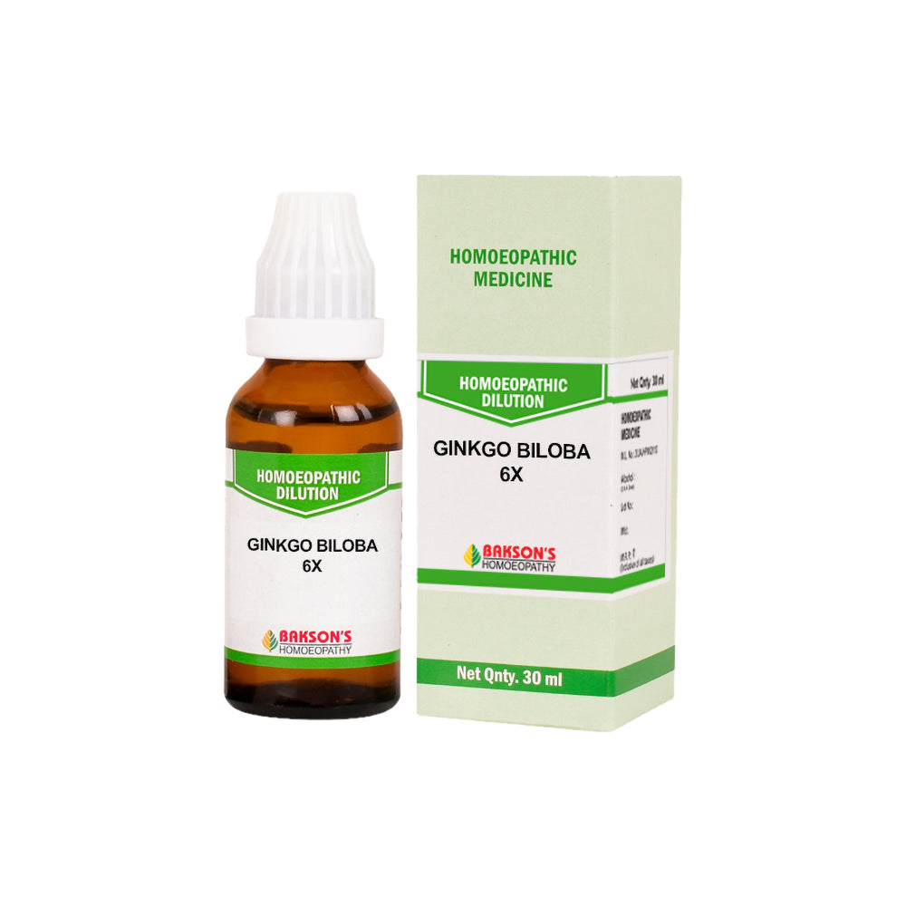 GINKGO BILOBA 6X