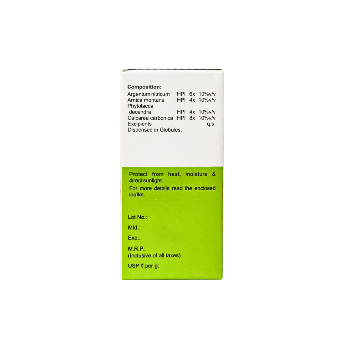 MEDICATED GLOBULES FOR HOARSENESS - 20 GM