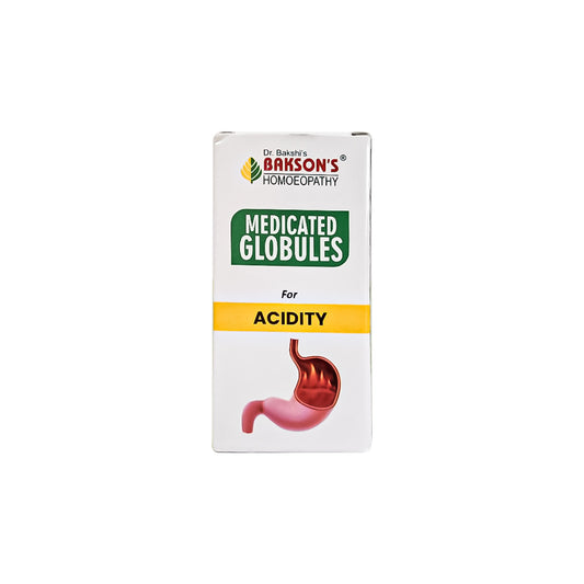 MEDICATED GLOBULES FOR ACIDITY - 20 GM