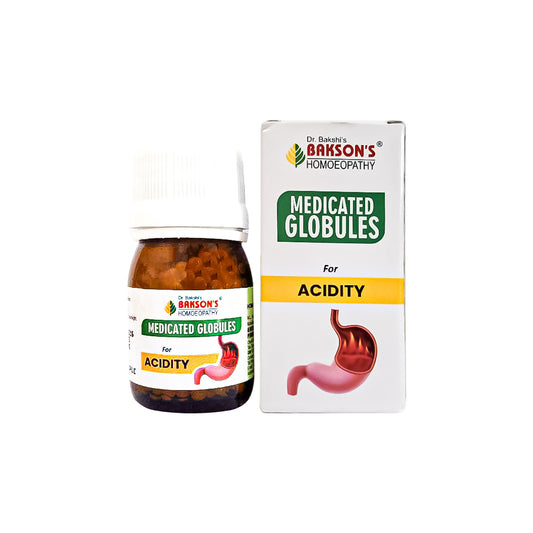 MEDICATED GLOBULES FOR ACIDITY - 20 GM