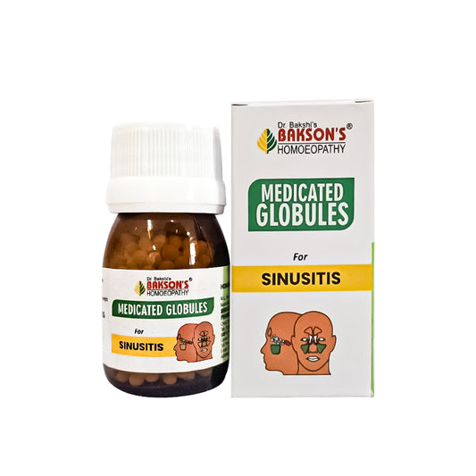MEDICATED GLOBULES FOR SINUSITIS - 20 GM