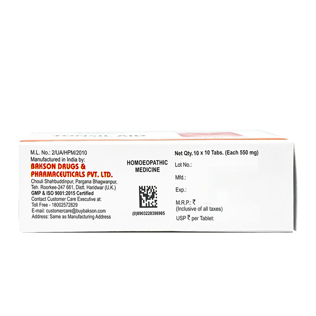 TONSIL AID TABLETS STRIPS