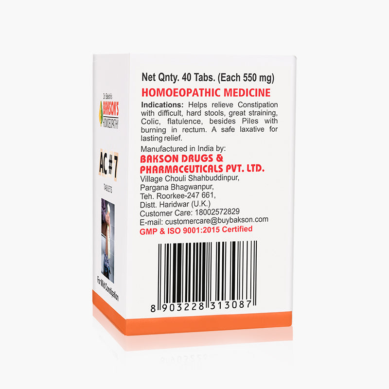 AC #7 TABLETS-40TABS