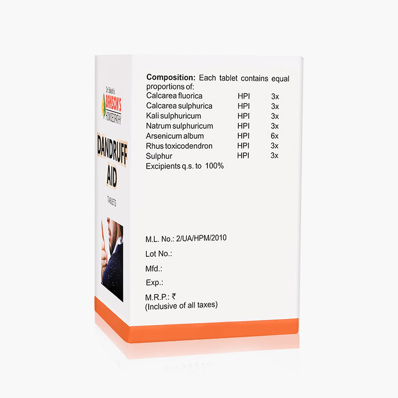 DANDRUFF AID TABLETS-75 TABS