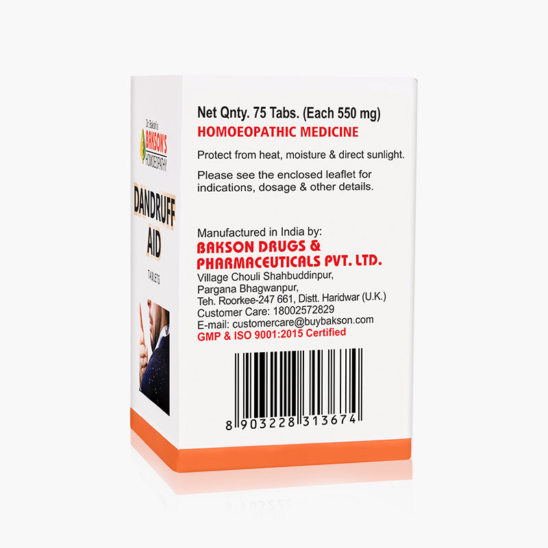 DANDRUFF AID TABLETS-75 TABS