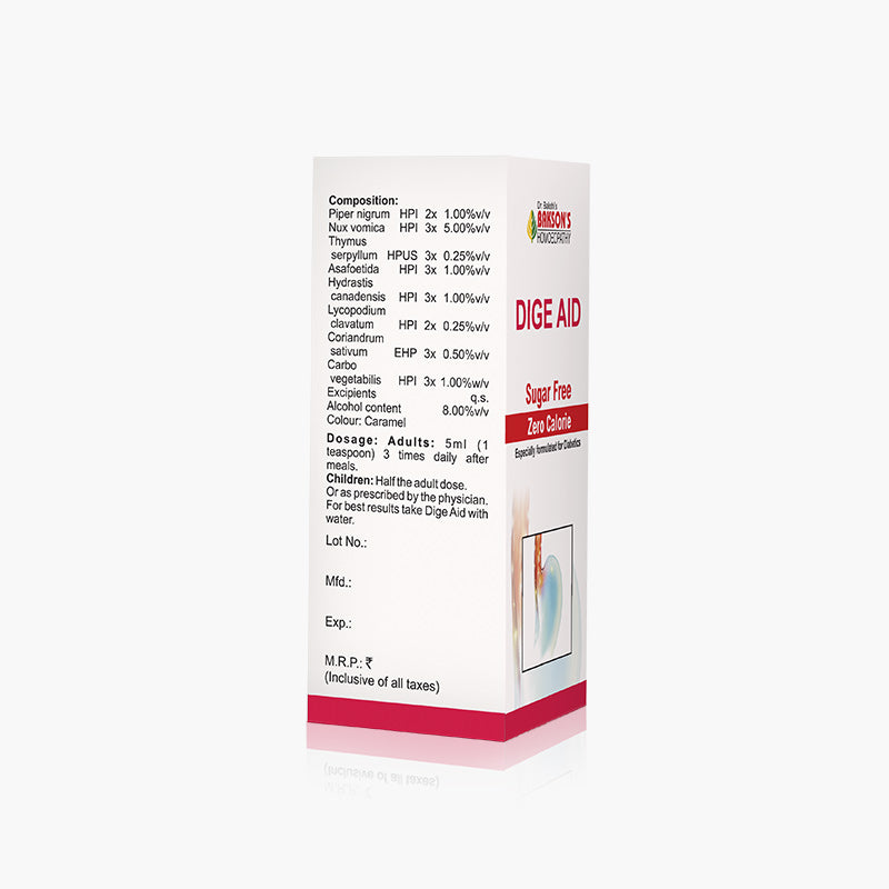 DIGE AID SYRUP (SUGAR FREE)