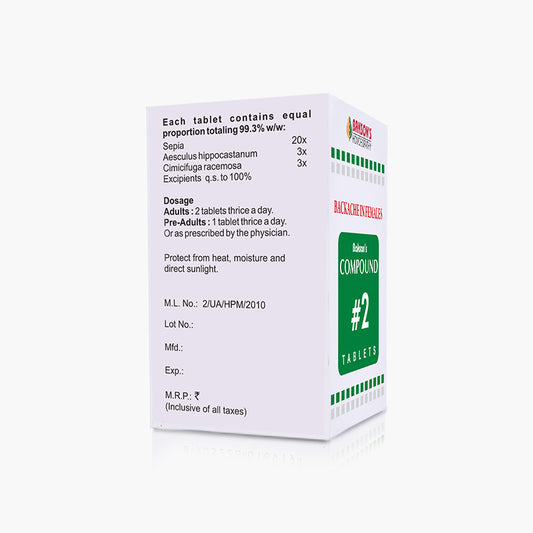 COMPOUND #2 TABLETS-100TABS