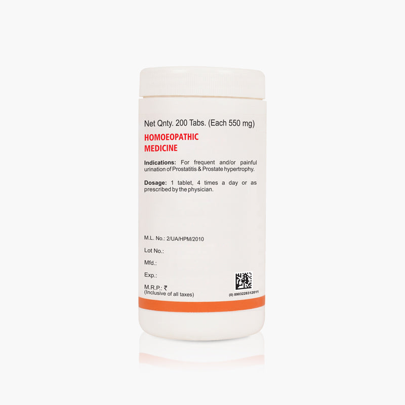 HOMOEOPATHIC FORMULA 'P' TABLETS-200TABS