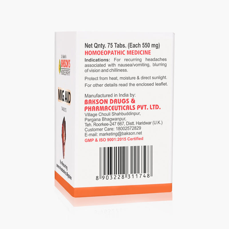 MIG AID TABLETS-75TABS