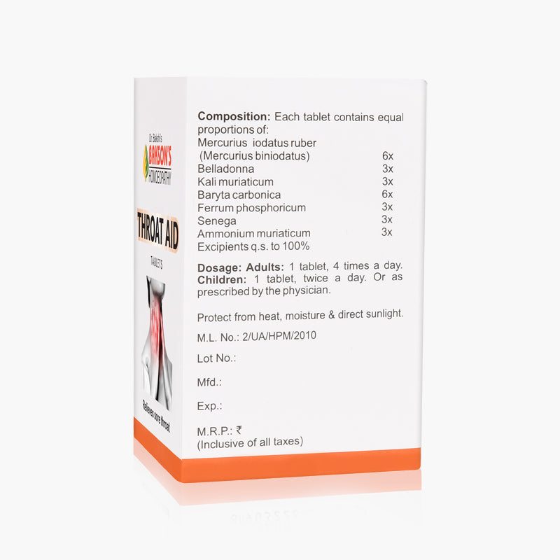 THROAT AID TABLETS-40TABS (M)