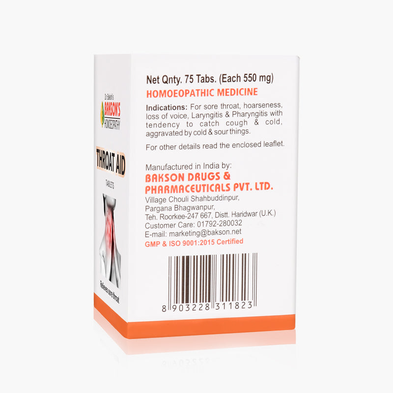 THROAT AID TABLETS-40TABS (M)