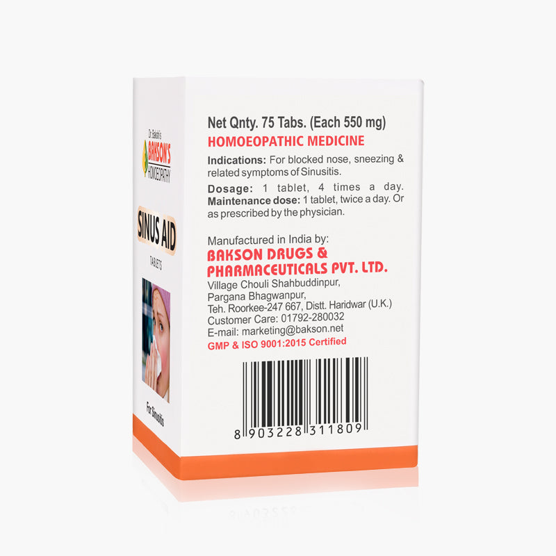 SINUS AID TABLETS -75TABS