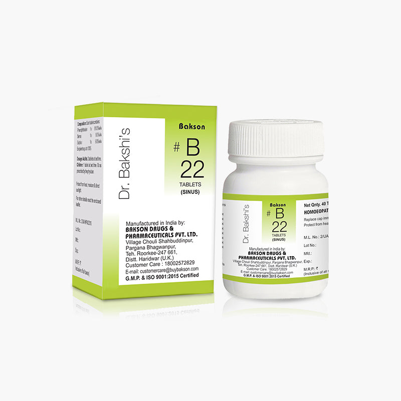 B 22 TABLETS