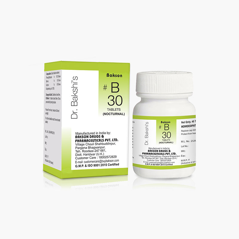 B 30 TABLETS