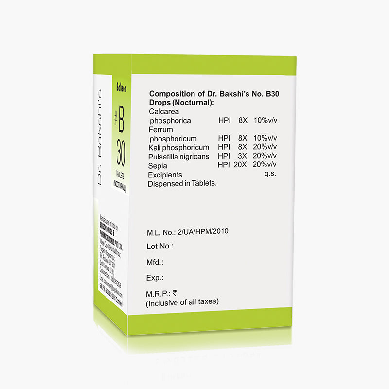 B 30 TABLETS