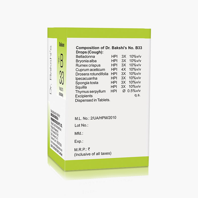 B 33 TABLETS