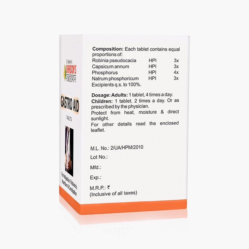 GASTRO AID TABLETS-45TABS