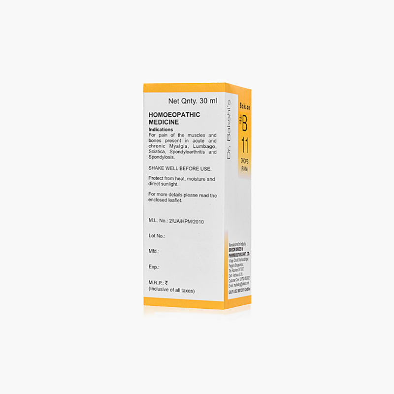 B 11 DROPS