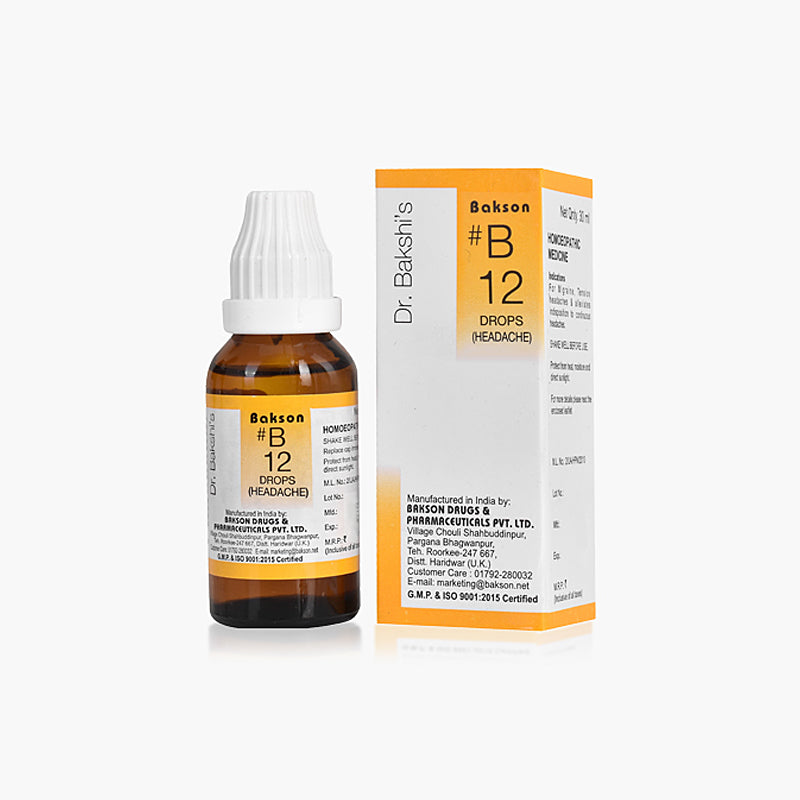 B 12 DROPS