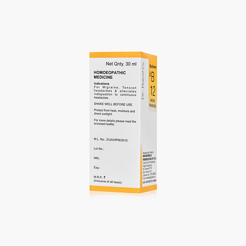 B 12 DROPS
