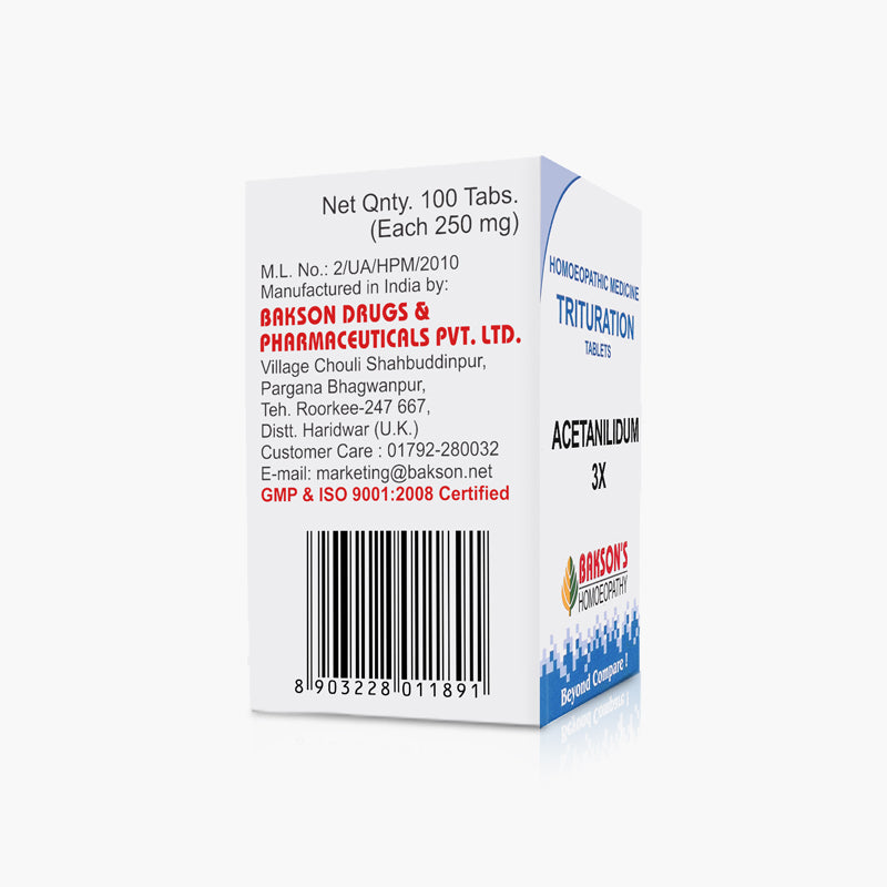 ACETANILIDUM-3X-100TAB