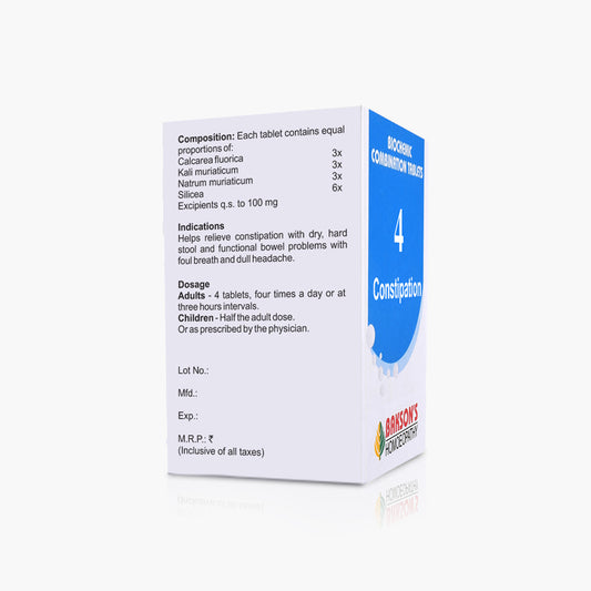BCT # 4 (CONSTIPATION)-250TAB