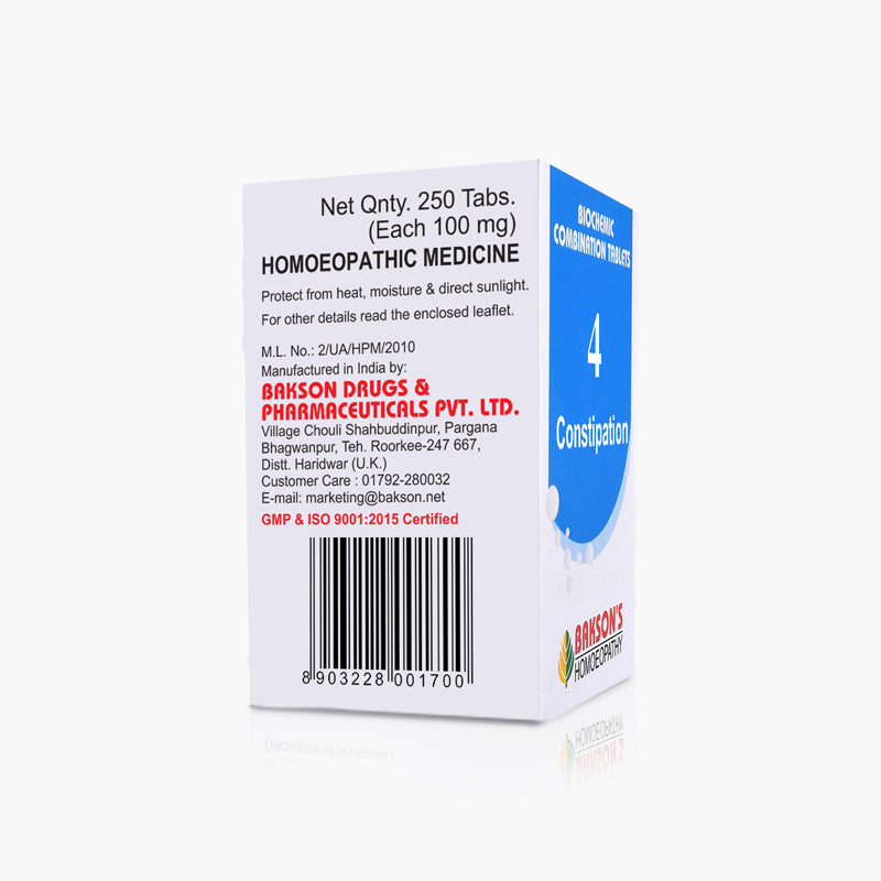 BCT # 4 (CONSTIPATION)-250TAB