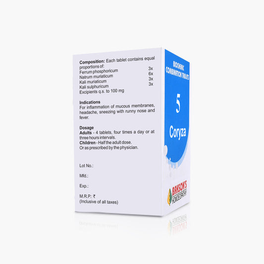 BCT # 5 (CORYZA)-250TAB