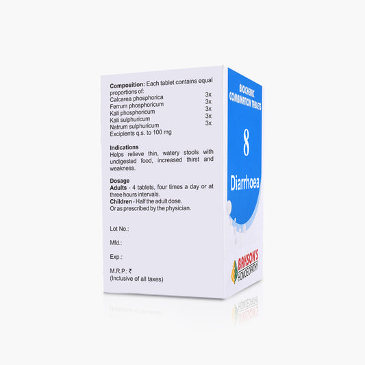 BCT # 8 (DIARRHOEA)-250TAB