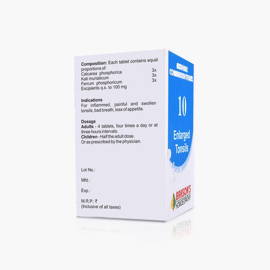 BCT # 10 (ENLARGED TONSIL)-250TAB