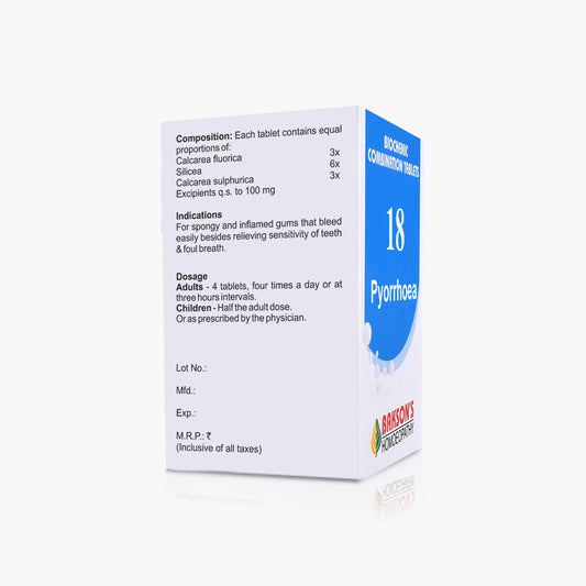 BCT # 18 (PYORRHOEA)-250TAB