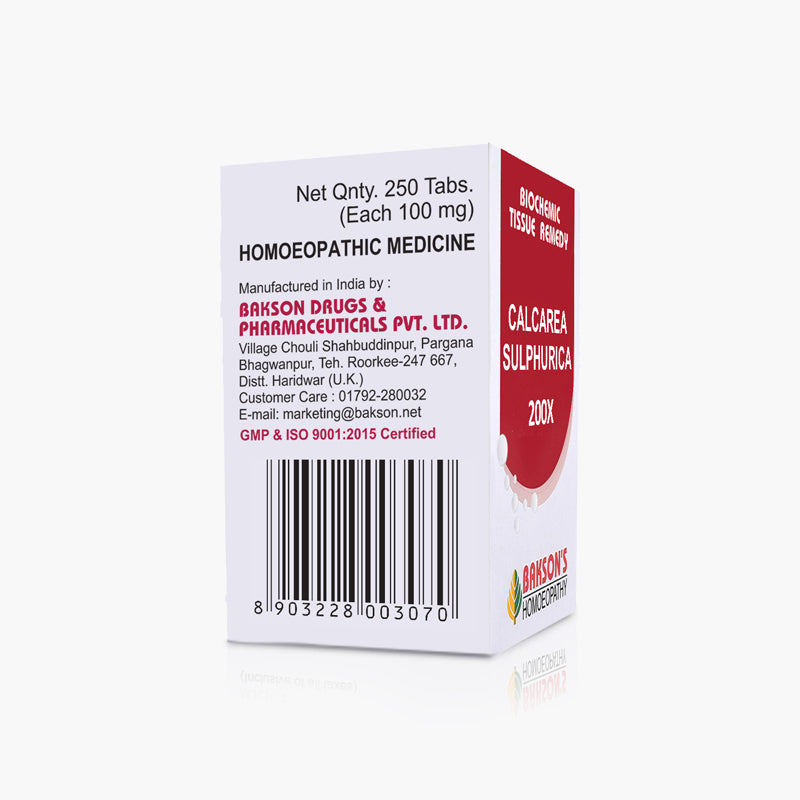 CALCAREA SULPHURICA-200X-250TAB