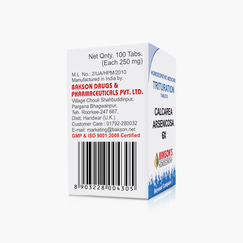 CALCAREA ARSENICOSA-6X-100TAB