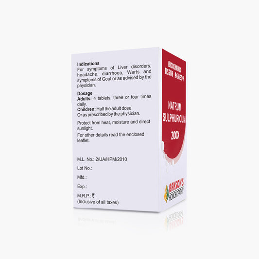 NATRUM SULPHURICUM-200X-250TAB