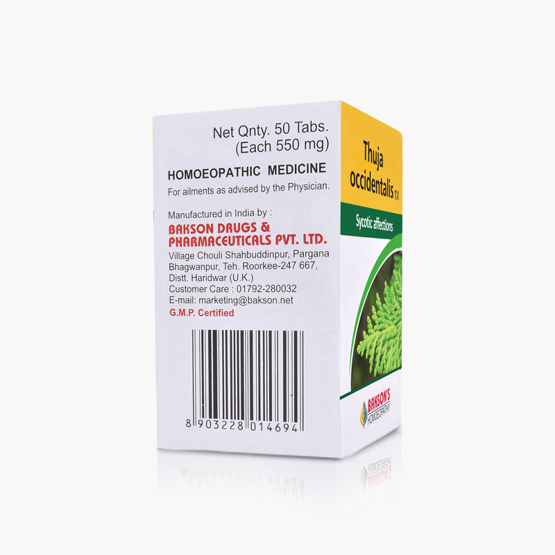 THUJA OCCIDENTALIS -1X-50TAB