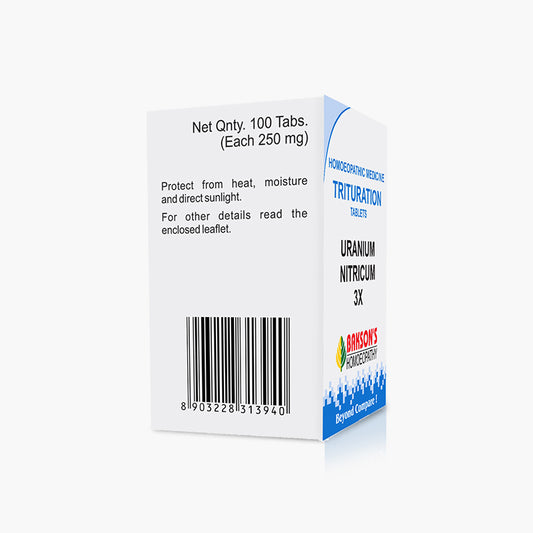 URANIUM NITRICUM-3X-100TAB