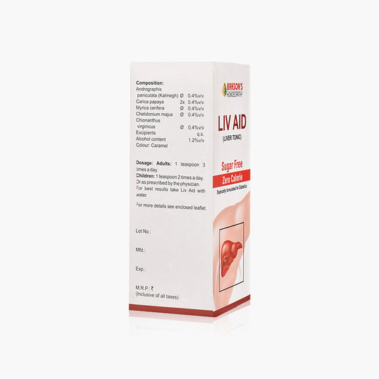 LIV AID SYRUP (SUGAR FREE)-115ML