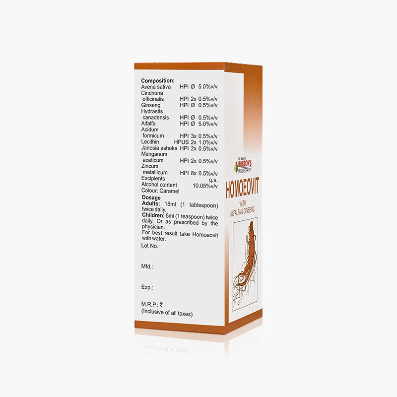 HOMOEOVIT SYRUP-225ML