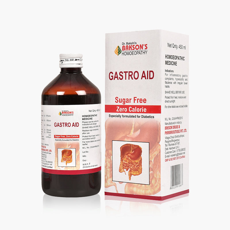 GASTRO AID SYRUP (SUGAR FREE)