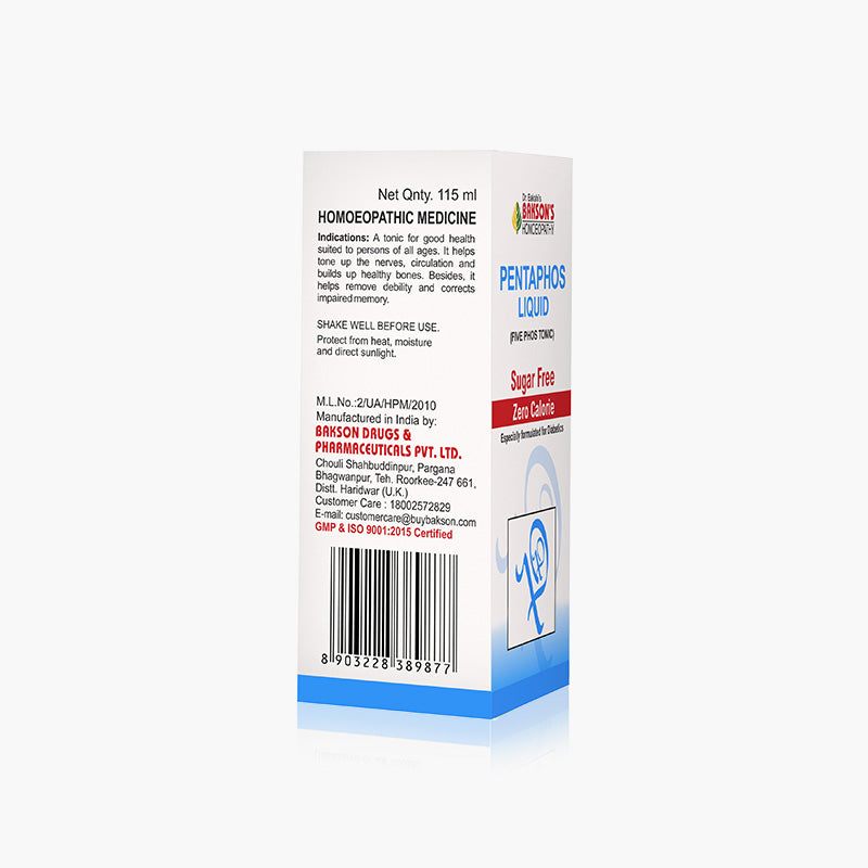 PENTAPHOS LIQUID SUGAR FREE-115 ML