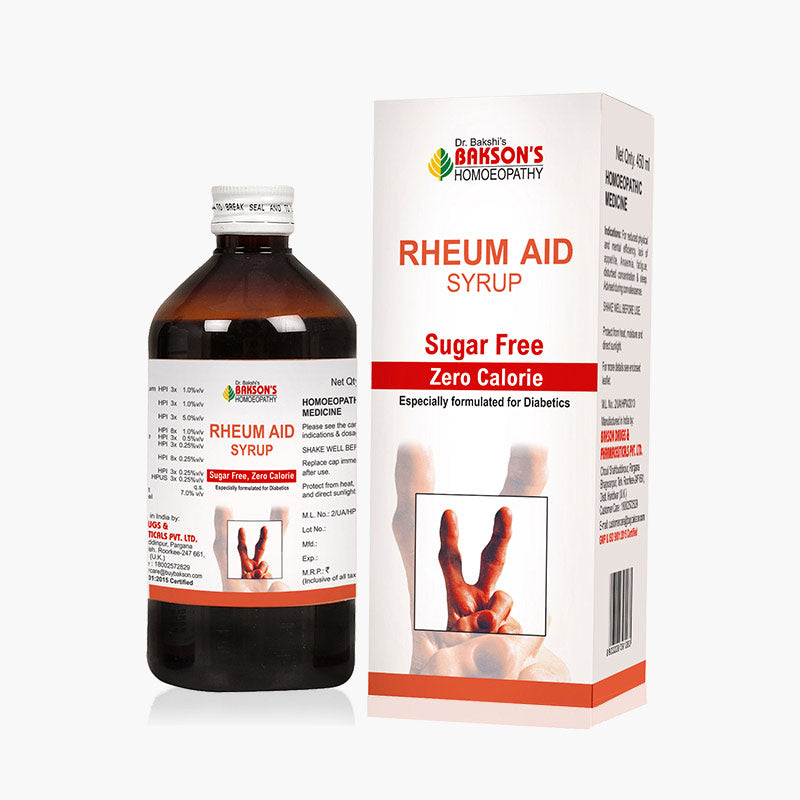 RHEUM AID SYRUP (SUGAR FREE)- 450ML