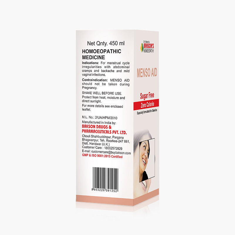 MENSO AID (SUGAR FREE)-450ML