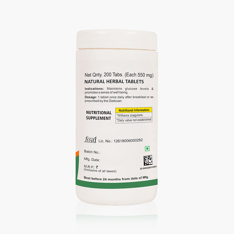 WITHANIA COAGULANS (PANEER PHOOL)-200 TABS